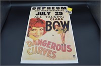 vintage reproduction movie poster