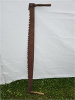 Antique 2-handle 66 inch Buck saw