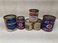 Old Syrup Tins