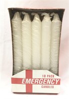 New Set of 10 Emergency Candles