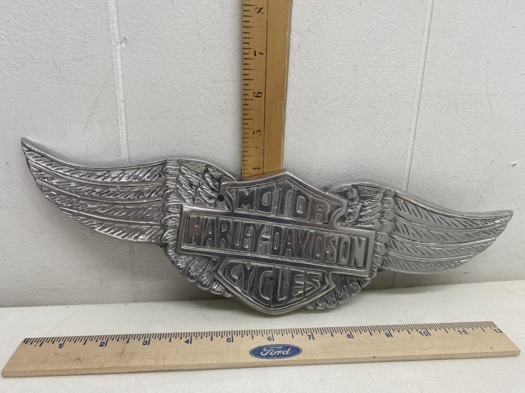 Harley-Davidson Casted Metal Sign by Lone Star