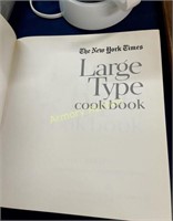 THE NEW YORK TIMES LARGE TYPE COOK BOOK