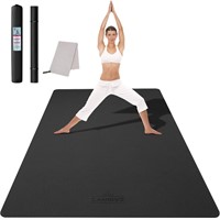 CAMBIVO Large Yoga Mat  6 x 4    Extra Wide