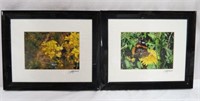 Framed photographs by Laurie Rushworth 11.5 X 9.5"