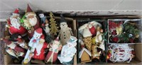 2 boxes of Christmas decorations