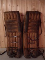 Old Cooper Goalie Pads & Glove