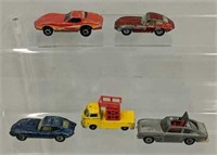 5 Corgi Mini cars as a Lot all Played With