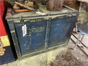 Boeing wooden crate