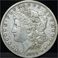 1895-O Morgan Silver Dollar, Key Date, Nice!