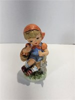 Vintage Ceramic Girl Figurine