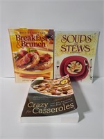 Cookbook trio