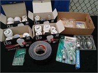 Box Light Bulbs, Tape, Precision Screwdrivers