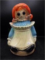 Vintage Large Ceramic Doll Bank