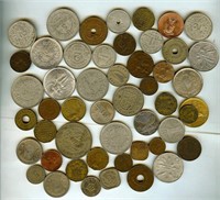 World Coin Mixed 50pc Collection