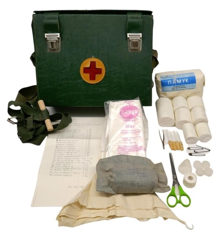 Soviet Cold War Medical Kit