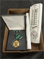 MEDALS, OUTDOOR THERMOMATER