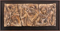 Arthur Getz Musicians Ceramic Relief