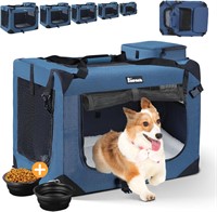 Reerooh Extra Large Dog Crate Foldable Bowl  colla