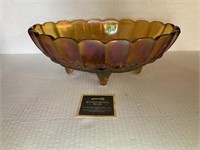 Opalescent Vintage Oval Serving Bowl