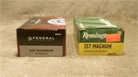 2 Boxes--357 Magnum (50 each)