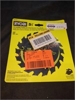 RYOBI 5 1/2" 18 carbide teeth circular saw blade