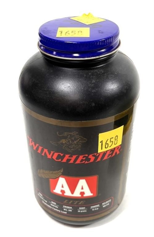 1 lb. Bottle of Winchester AA Lite powder, 1 lb.