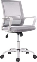 Smugdesk Ergonomic Mid Back Breathable Mesh Chair