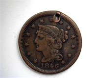 1846 Cent XF