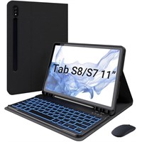 A3591  Backlit Keyboard Case Samsung Galaxy Tab 11