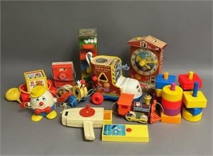 Large Collection of Vintage Fisher Price Toys