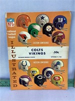 Baltimore Colts vs Vikings Sept 19 1965 program