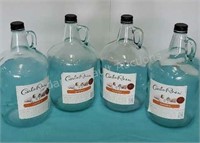 4 Carlo Rossi sangria glass gallon jugs
