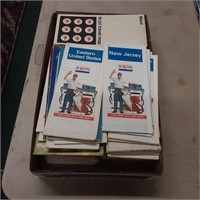 Another box of vintage road maps