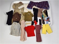 ASSORTED LOT OF TAGGED BARBIE KEN CLOTHING