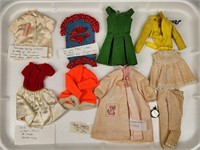 6) VINTAGE MATTEL BARBIE TAGGED OUTFITS