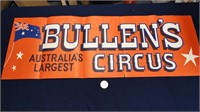Vintage Bullen's Australia's Largest Circus Poster