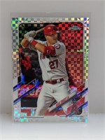 2021 Topps Chrome Xfractor Mike Trout #21