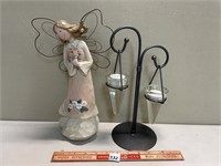CANDLE HOLDER WITH FIGURE