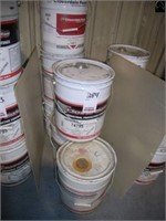 3 pails of Ship Grey industrial protective coating