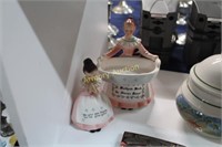 CERAMIC FIGURINES - SOAP HOLDER