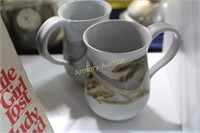 STUDIO ART POTTERY MUGS