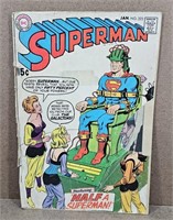 1970 DC Superman Half a Superman Comic Book