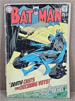 1970 DC Batman Death Cast the Deciding Vote Comic