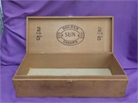 Sun Cigars Box