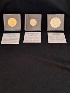 3 Various Collector Coins