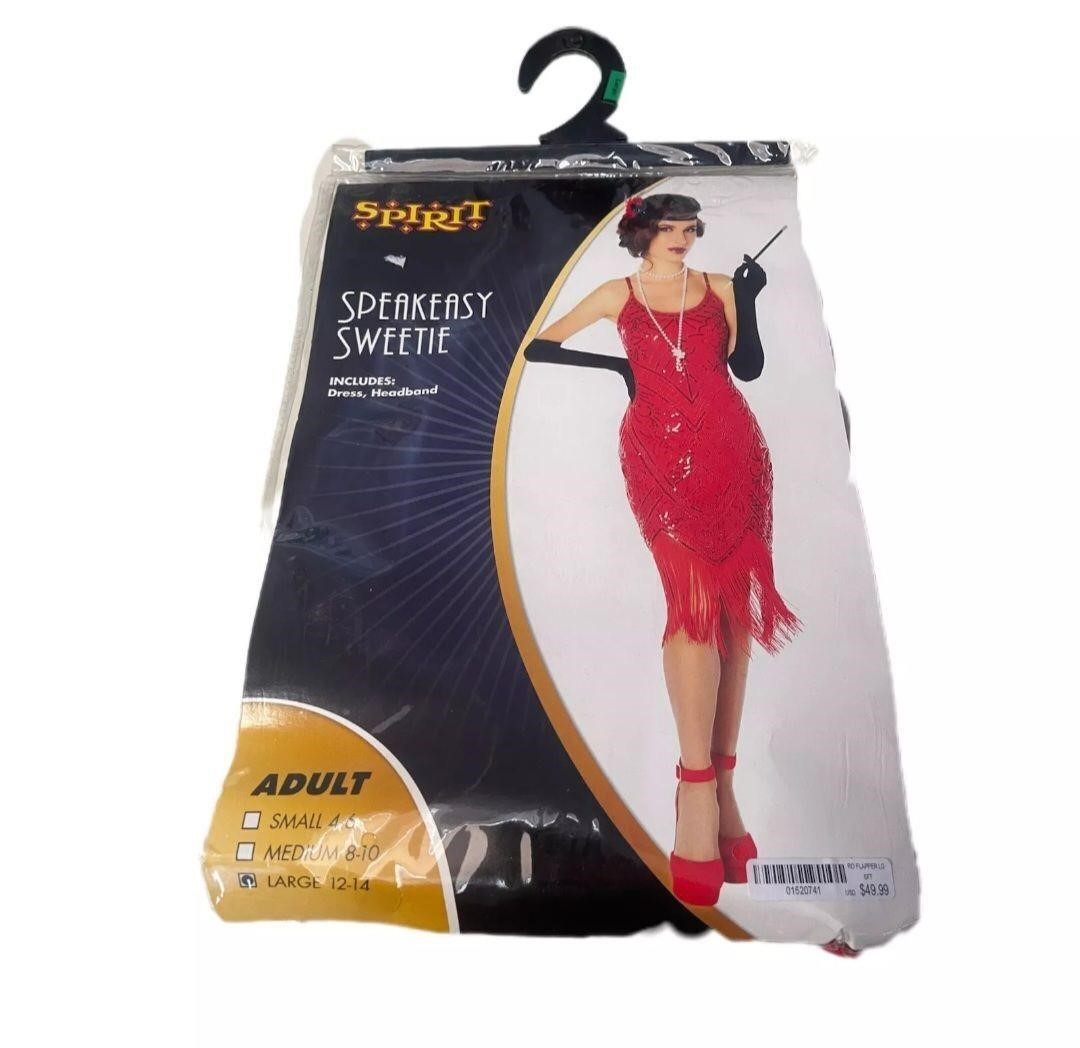 spirit halloween speakeasy sweetie Costume Large