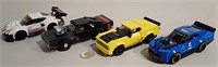 Four Lego Vehicles