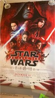 Star Wars The Last Jedi Movie Theater Poster