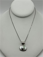 RARE Cathy Webster Navajo Sterling Necklace