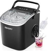Euhomy Countertop Ice Maker Machine With Handle,